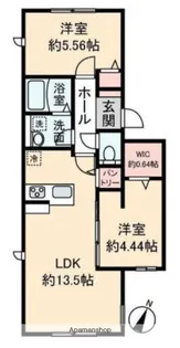 ハイムふじみ野【3階】の間取り