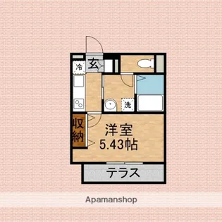 スフィーダみずほ台【1階】の間取り