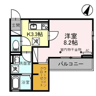 プリマベーラ(富士見)【1階】の間取り