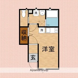 グランソフィア上福岡【1階】の間取り