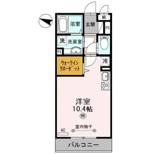 エミネンスII【2階】の間取り