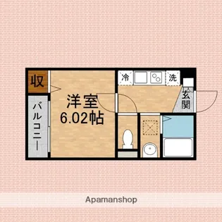 パークエクセル【1階】の間取り