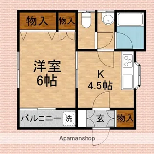 C’ユーノス【1階】の間取り