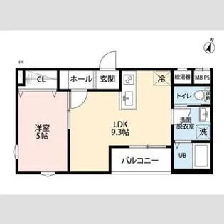 リーブルファイン新座大和田Ⅱ【1階】の間取り