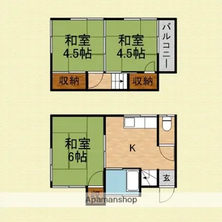 埼玉県富士見市羽沢1丁目【一戸建】の間取り