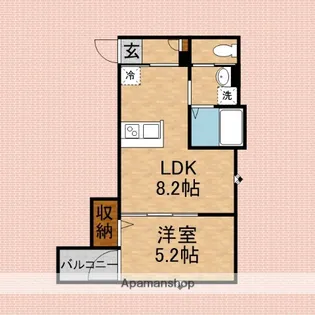 ROBOT HOME 新座【1階】の間取り