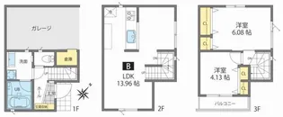 メゾン プリバーダ【1階】の間取り