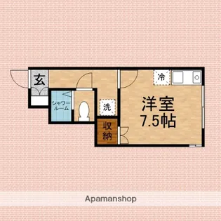 エスカレラ上福岡【1階】の間取り