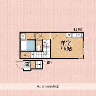エスカレラ上福岡【2階】の間取り