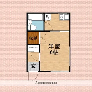 ブルーベル【1階】の間取り