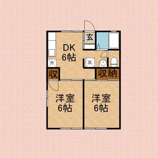 パークヒルM【1階】の間取り