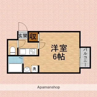 AMBER NEST【1階】の間取り