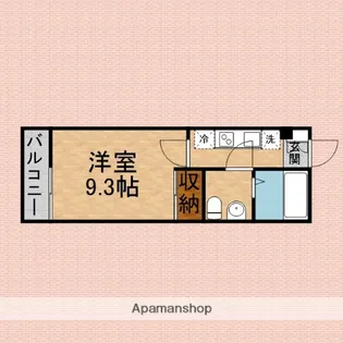 ARIETTA志木【3階】の間取り