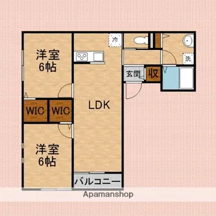 LUCE【1階】の間取り