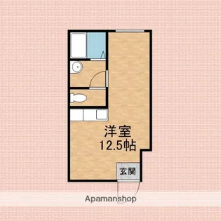 オフィスアヴニール【1階】の間取り