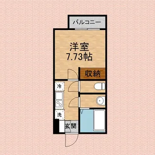 カインドネス新座SOUTH【302号室号室】の間取り