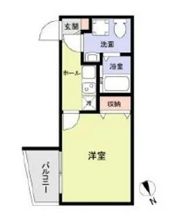 レイズ志木【3階】の間取り