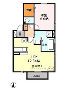 ボナンザストリーム【2階】の間取り