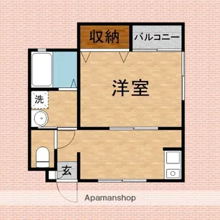 アネックス関沢【2階】の間取り