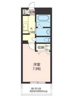 グランドソレーユ壱番館【1階】の間取り