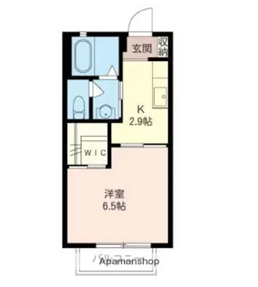 コリーヌ・ヴェルト【2階】の間取り