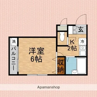 TERU朝霞台【3階】の間取り