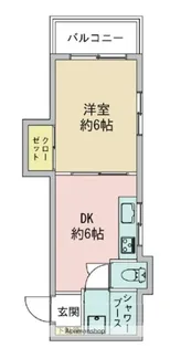 ミヤパーク朝霞【2階】の間取り