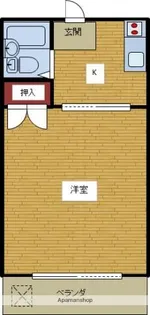 上福岡第一宝コーポ【2階】の間取り