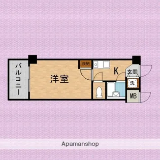 クレセールふじみ野Ⅰ【1階】の間取り