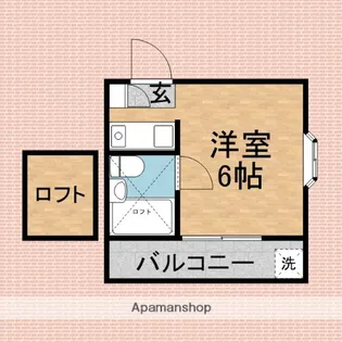 メゾンサチ【2階】の間取り