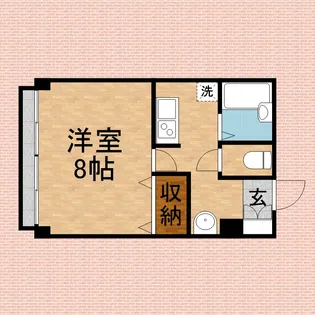 堀井ビルⅡ【213号室】の間取り