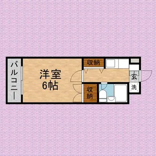 コミュニティハイム【202号室】の間取り