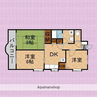 レジェンド【2階】の間取り