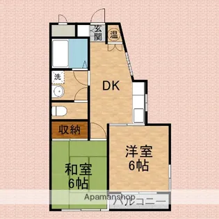 泉水ガーデン【3階】の間取り