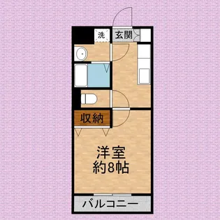 ロバート【1階】の間取り