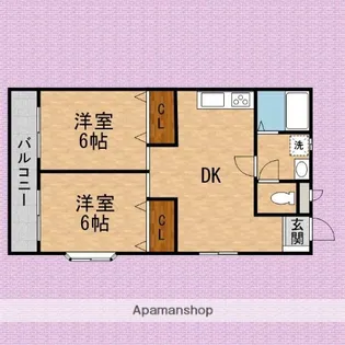 メゾン豊田【3階】の間取り