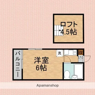 カーサグランデ【1階】の間取り