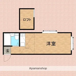 ヴェルドミール新河岸【2階】の間取り