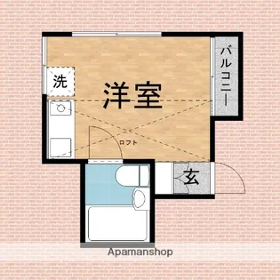 メゾン・エム【201号室】の間取り