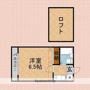 ラフォーレみずほ台【202号室】の間取り