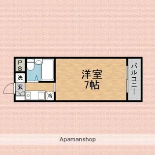 リージェンツプラザ上福岡【306号室】の間取り