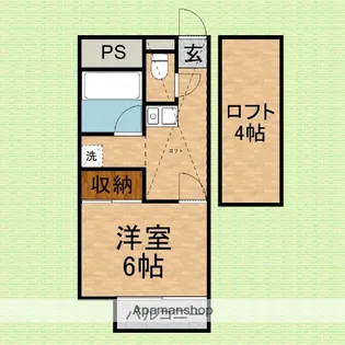 プレステージA【2階】の間取り