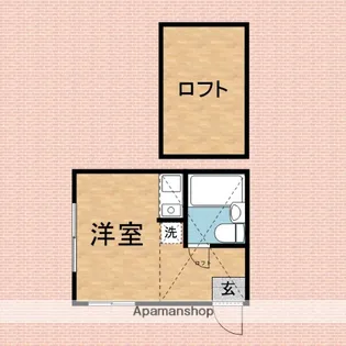 秀明館【103号室】の間取り