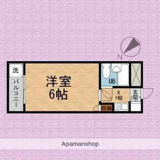 セレガ朝霞【4階】の間取り