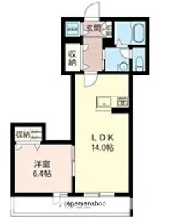 シャイニングK−Ⅲ【2階】の間取り