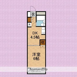 みずほ台ガーデン【2階】の間取り