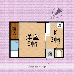 ボスコ・フェリーチェ【2階】の間取り