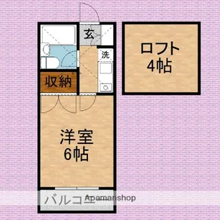 リエス川越岸町【1階】の間取り