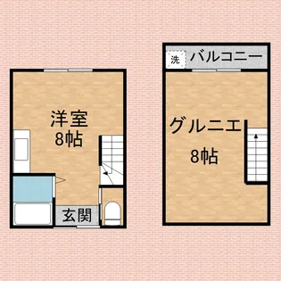 メゾン幸英【2階】の間取り