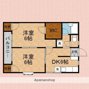 アメニティフォーエム【101号室】の間取り